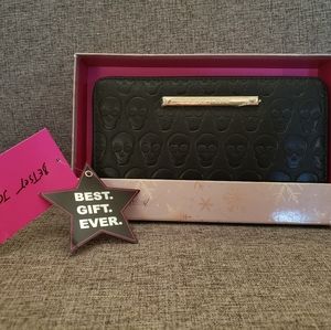 Betsey Johnson Skull wallet